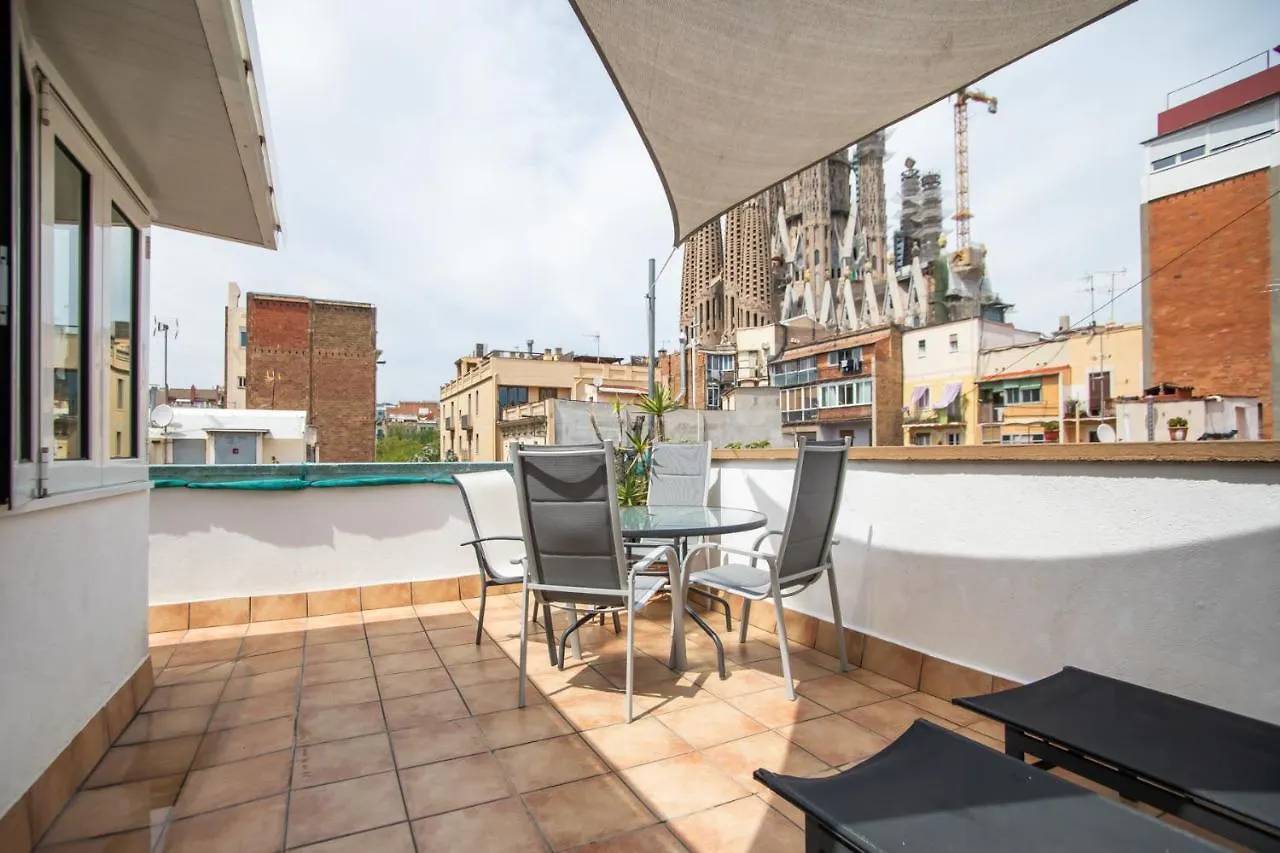 公寓 31Mai1043 - Sunny Home Terrace Sagrada Familia 巴塞罗那